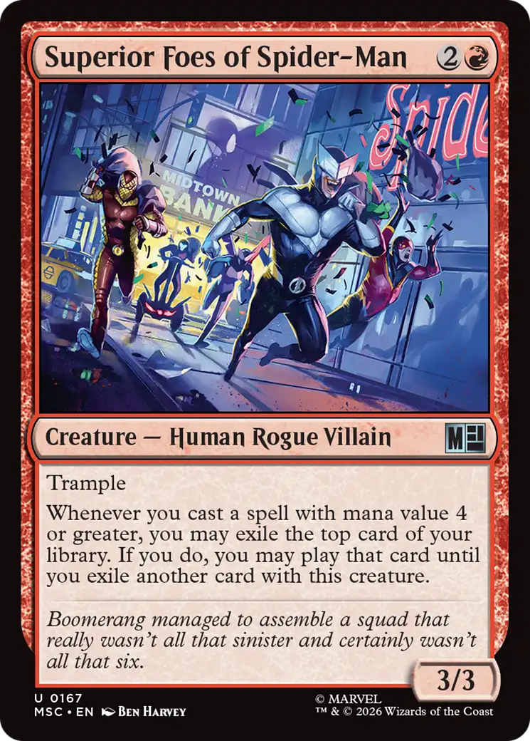Superior Foes of Spider-Man [Marvel Super Heroes Commander] | Clutch Gaming