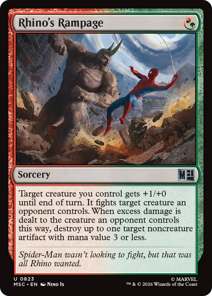 Rhino's Rampage [Marvel Super Heroes Commander] | Clutch Gaming