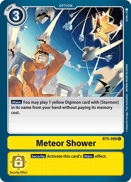 Meteor Shower [BT5-098] [Battle of Omni] | Clutch Gaming