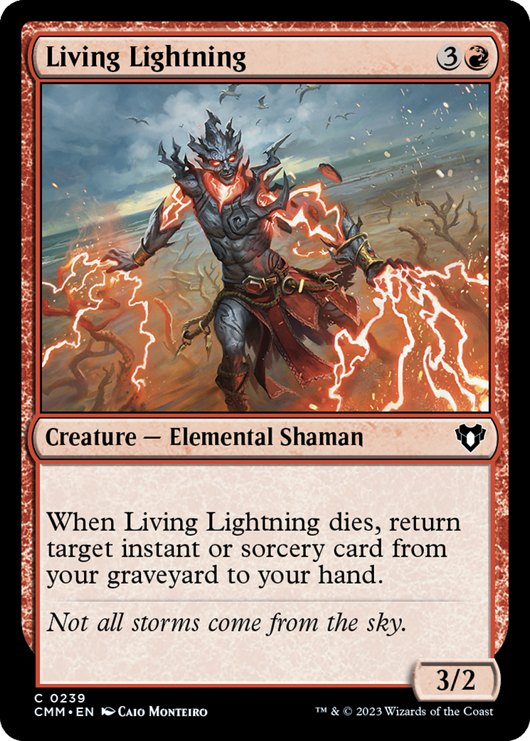 Living Lightning [Commander Masters] | Clutch Gaming