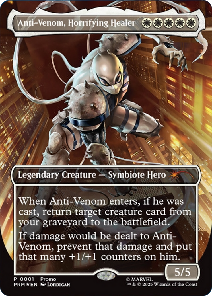 Anti-Venom, Horrifying Healer (Borderless) [Media Promos] | Clutch Gaming