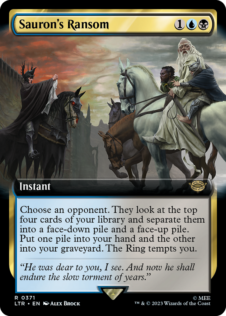 Sauron's Ransom (Extended Art) [The Lord of the Rings: Tales of Middle-Earth] | Clutch Gaming