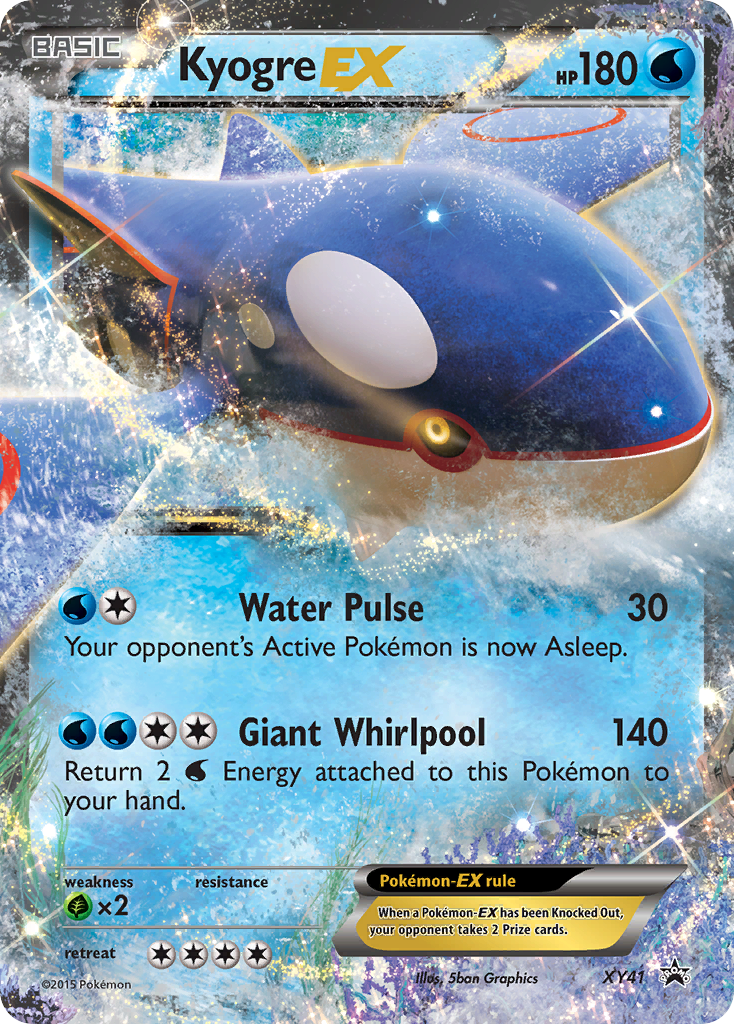 Kyogre EX (XY41) [XY: Black Star Promos] | Clutch Gaming