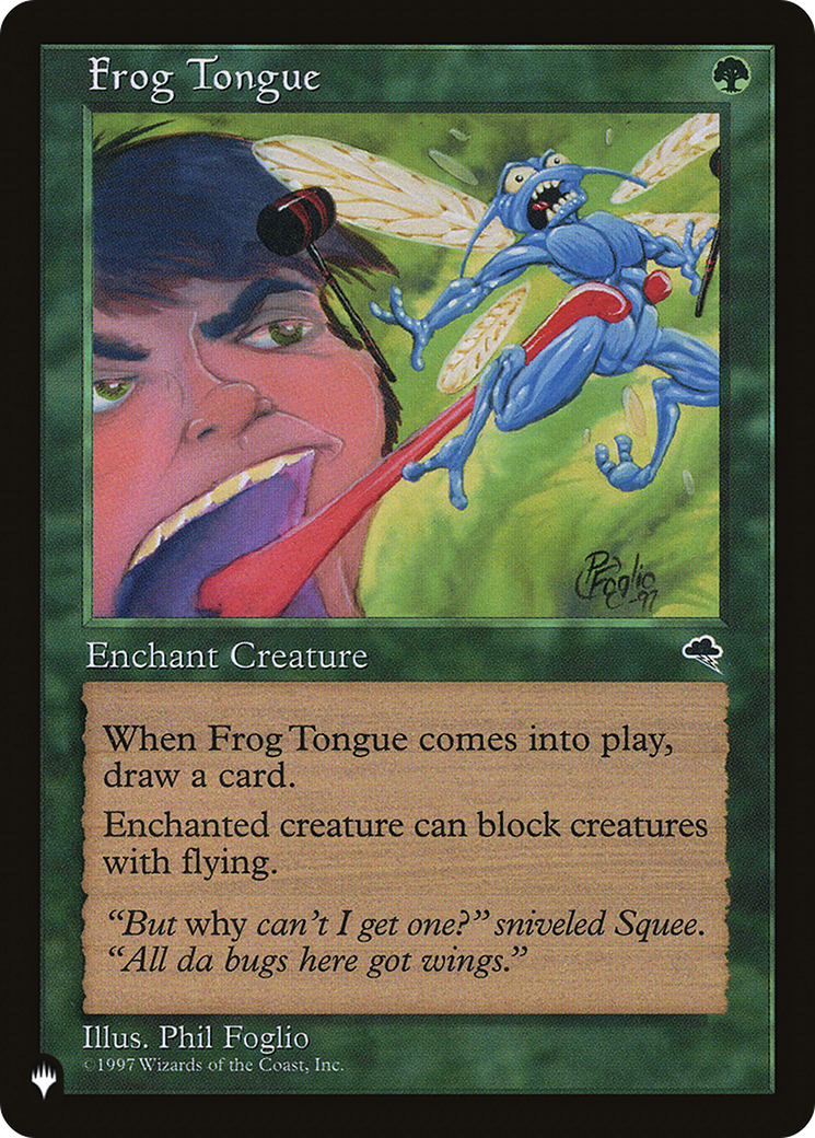 Frog Tongue [The List Reprints] | Clutch Gaming