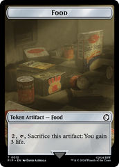 Soldier (010) // Food (012) Double-Sided Token [Fallout Tokens] | Clutch Gaming