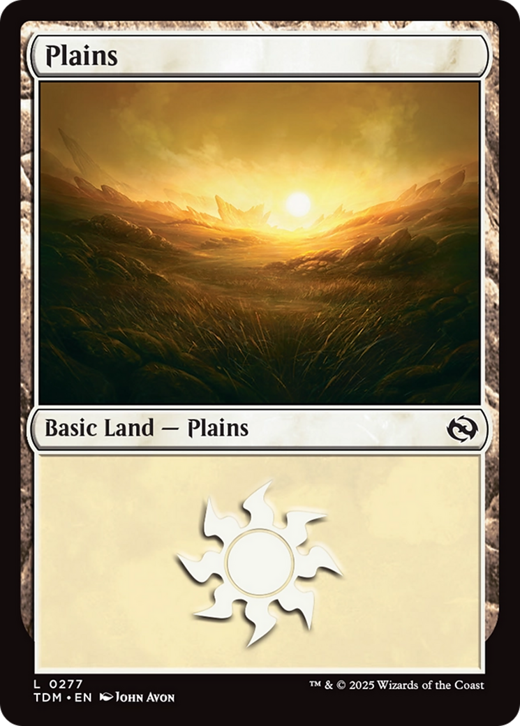 Plains (0277) [Tarkir: Dragonstorm] | Clutch Gaming