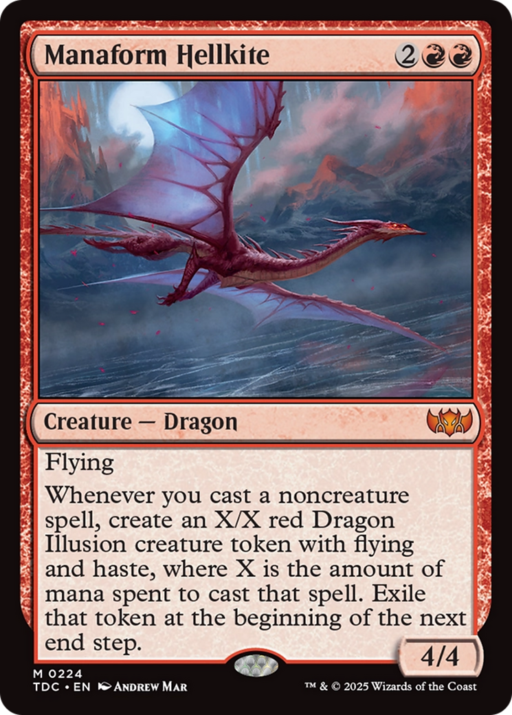 Manaform Hellkite [Tarkir: Dragonstorm Commander] | Clutch Gaming