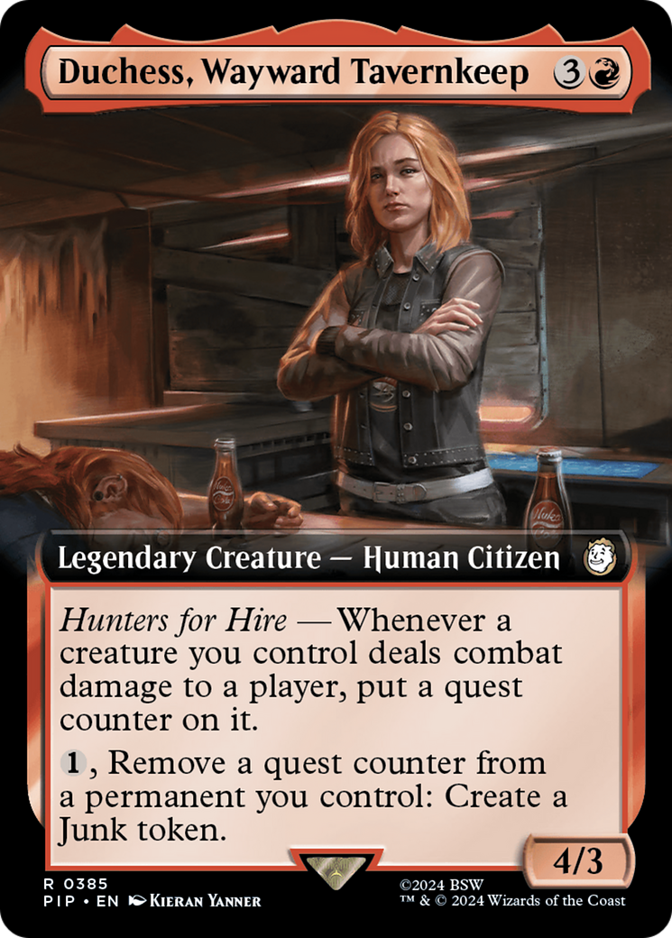 Duchess, Wayward Tavernkeep (Extended Art) [Fallout] | Clutch Gaming