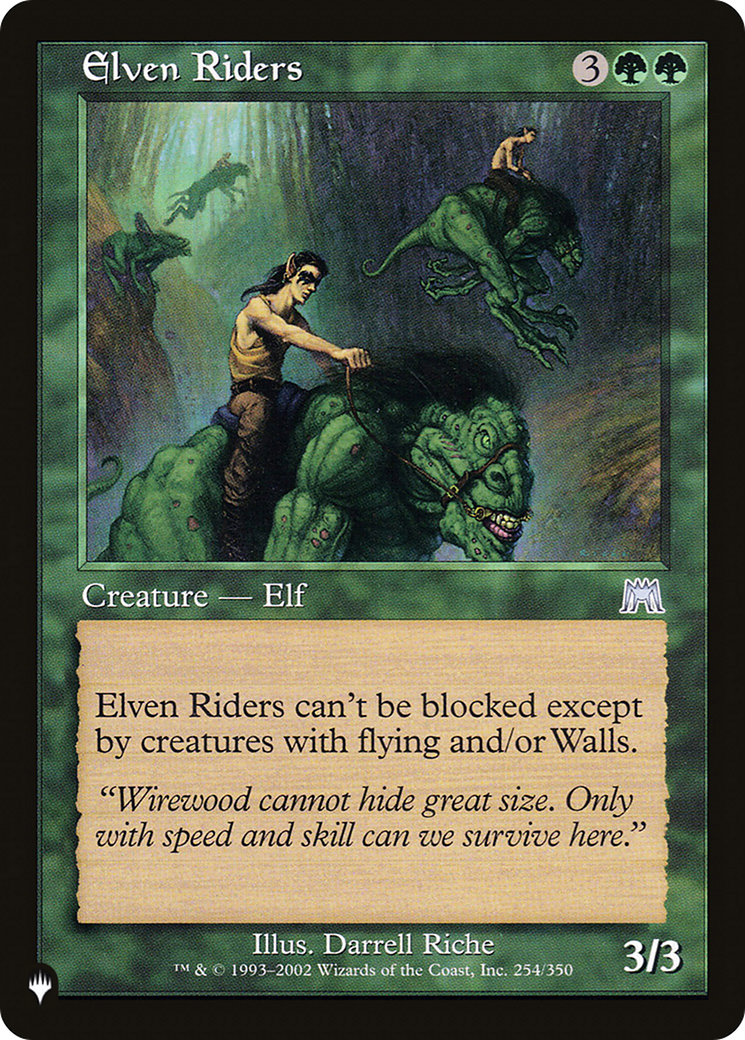 Elven Riders [The List Reprints] | Clutch Gaming