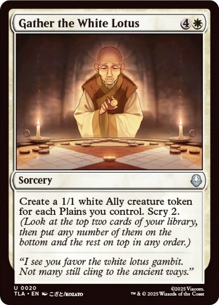 Gather the White Lotus [Avatar: The Last Airbender] | Clutch Gaming