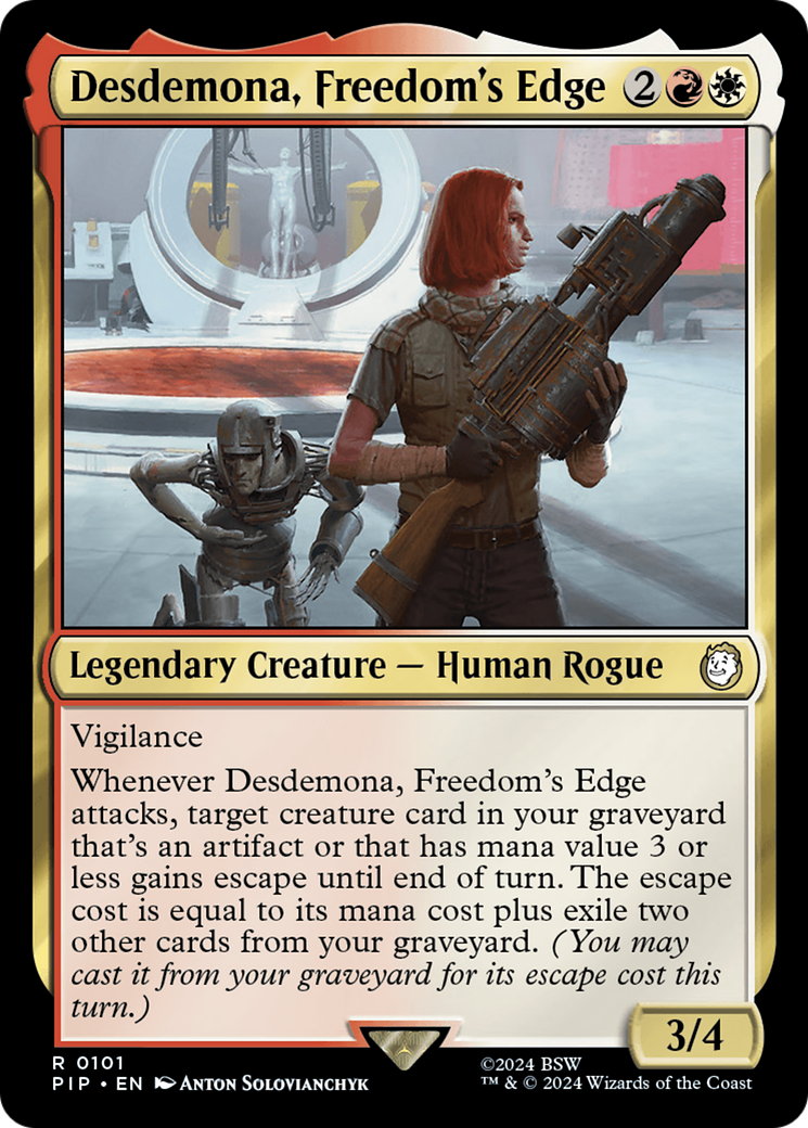 Desdemona, Freedom's Edge [Fallout] | Clutch Gaming