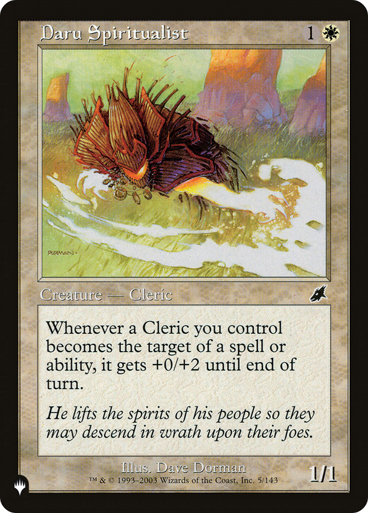 Daru Spiritualist [The List] | Clutch Gaming