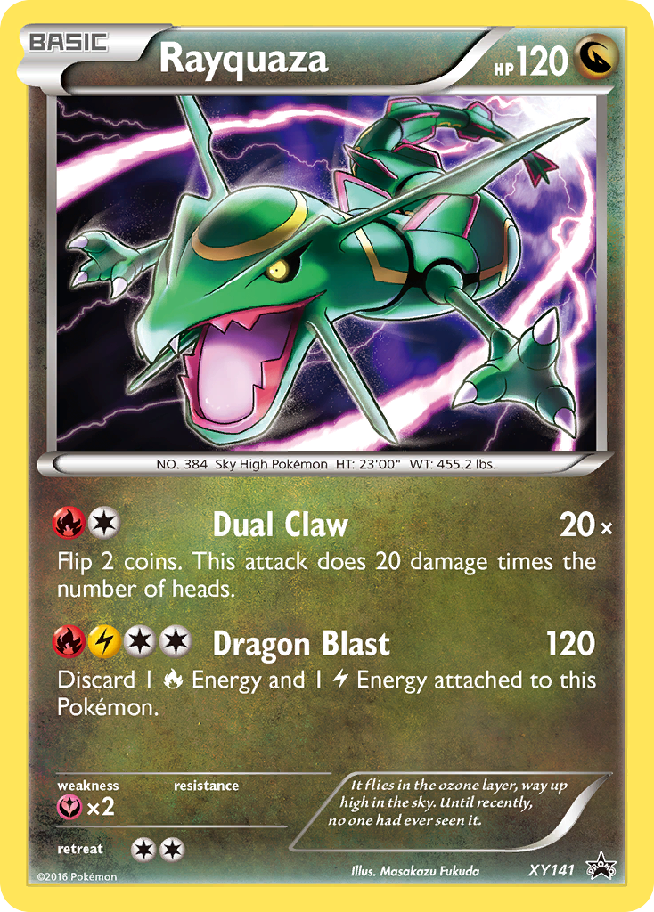 Rayquaza (XY141) [XY: Black Star Promos] | Clutch Gaming