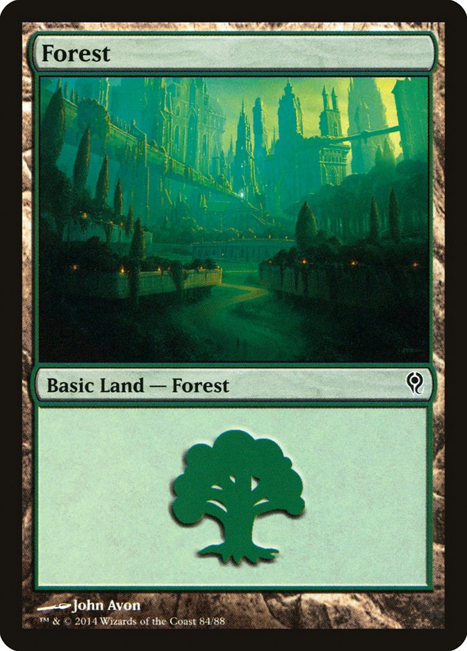 Forest (84) [Duel Decks: Jace vs. Vraska] | Clutch Gaming