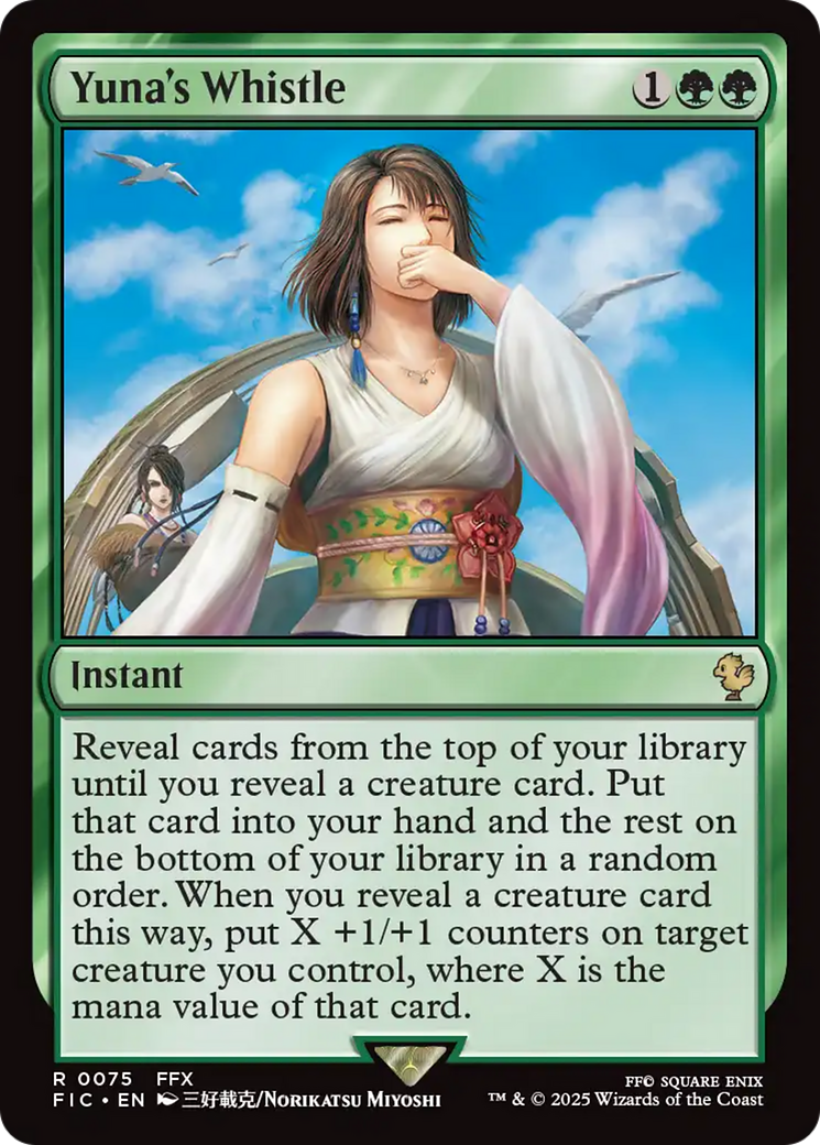 Yuna's Whistle [FINAL FANTASY Commander] | Clutch Gaming