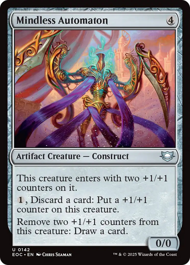 Mindless Automaton [Edge of Eternities Commander] | Clutch Gaming