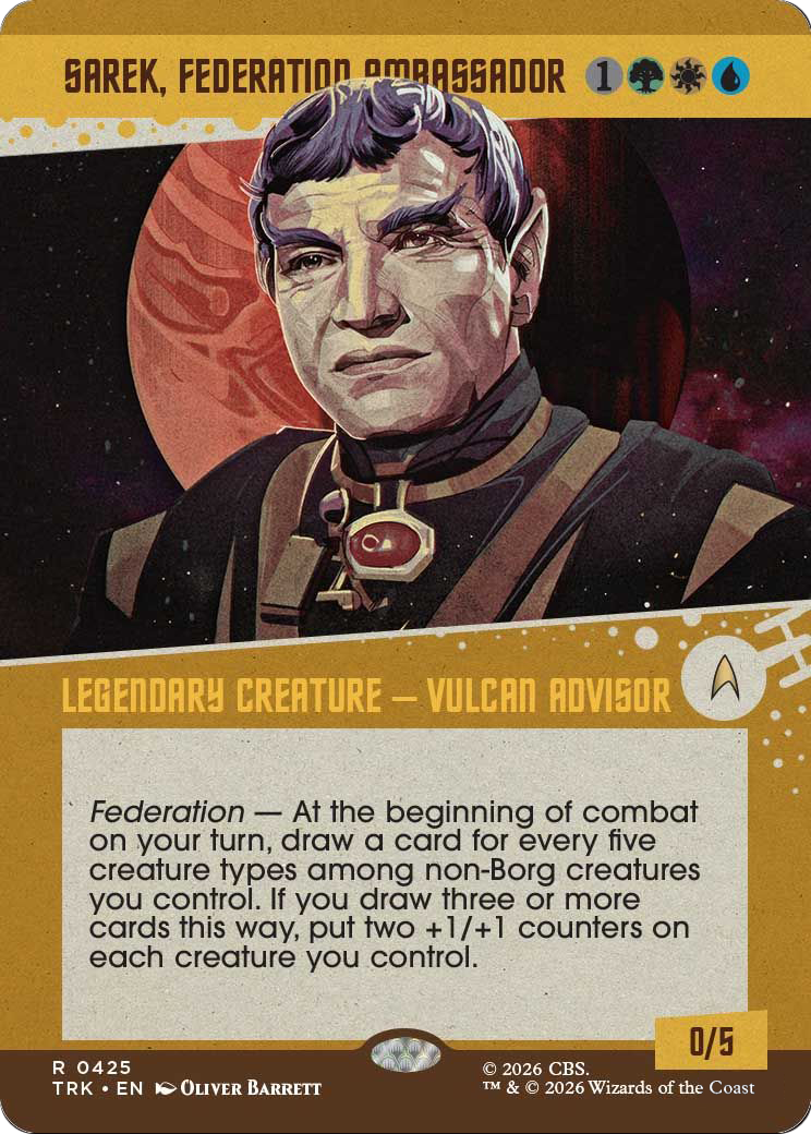 Sarek, Federation Ambassador (Showcase) [Star Trek] | Clutch Gaming