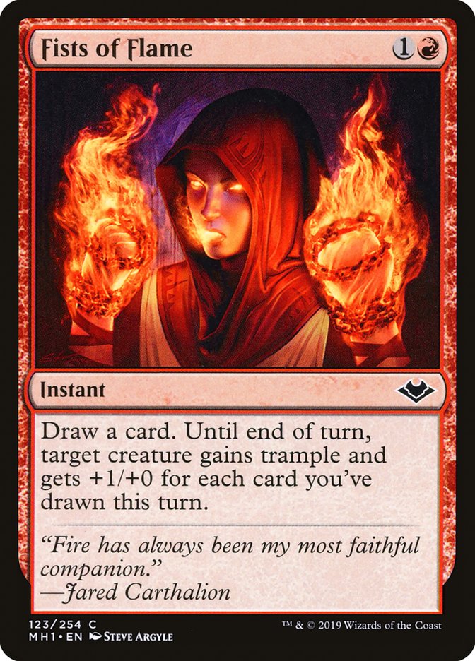 Fists of Flame [Modern Horizons] | Clutch Gaming