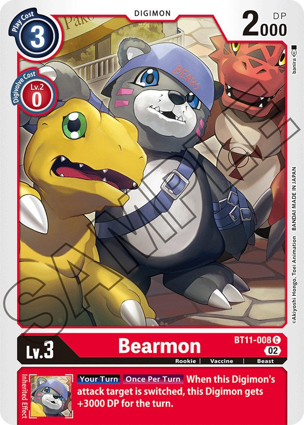 Bearmon [BT11-008] [Dimensional Phase] | Clutch Gaming