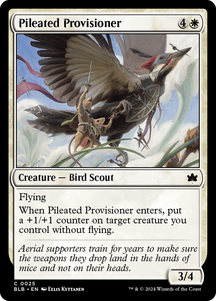 Pileated Provisioner [Bloomburrow] | Clutch Gaming