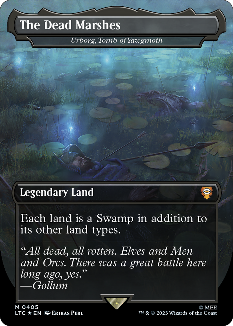 The Dead Marshes - Urborg, Tomb of Yawgmoth (Surge Foil Realms and Relics) [The Lord of the Rings: Tales of Middle-Earth Commander] | Clutch Gaming