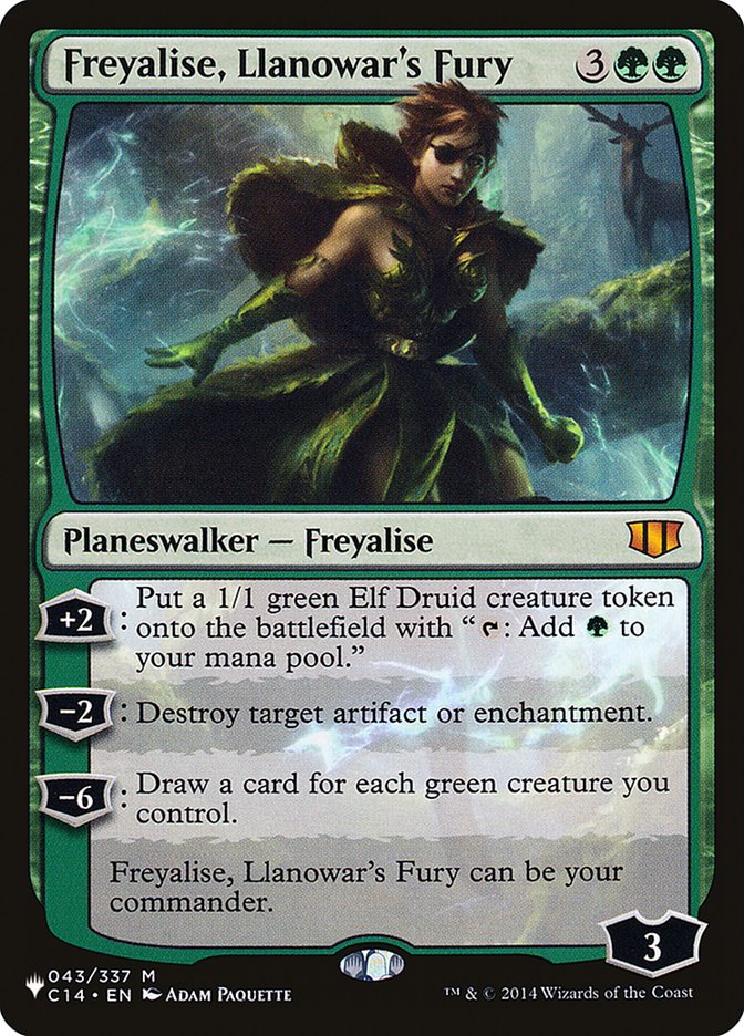 Freyalise, Llanowar's Fury [The List] | Clutch Gaming