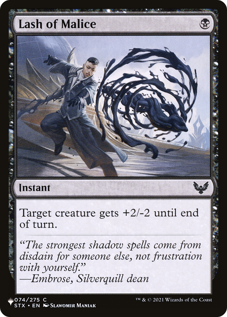 Lash of Malice [The List Reprints] | Clutch Gaming