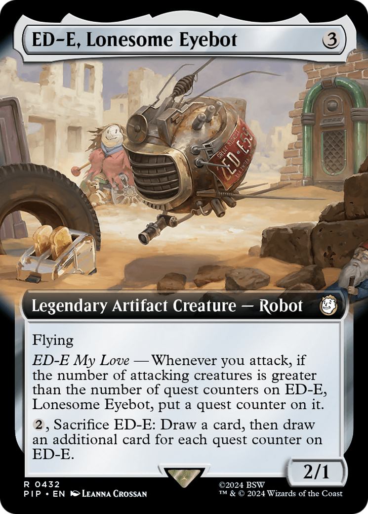 ED-E, Lonesome Eyebot (Extended Art) [Fallout] | Clutch Gaming