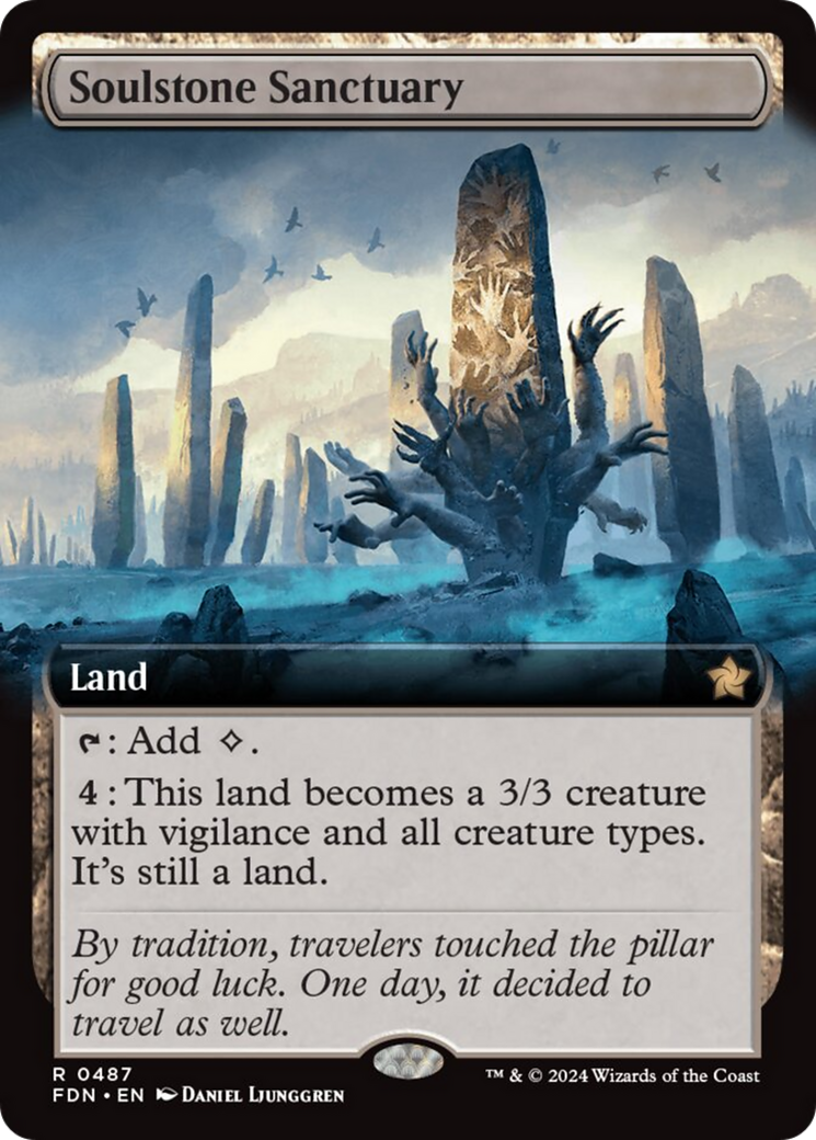 Soulstone Sanctuary (Extended Art) [Foundations] | Clutch Gaming