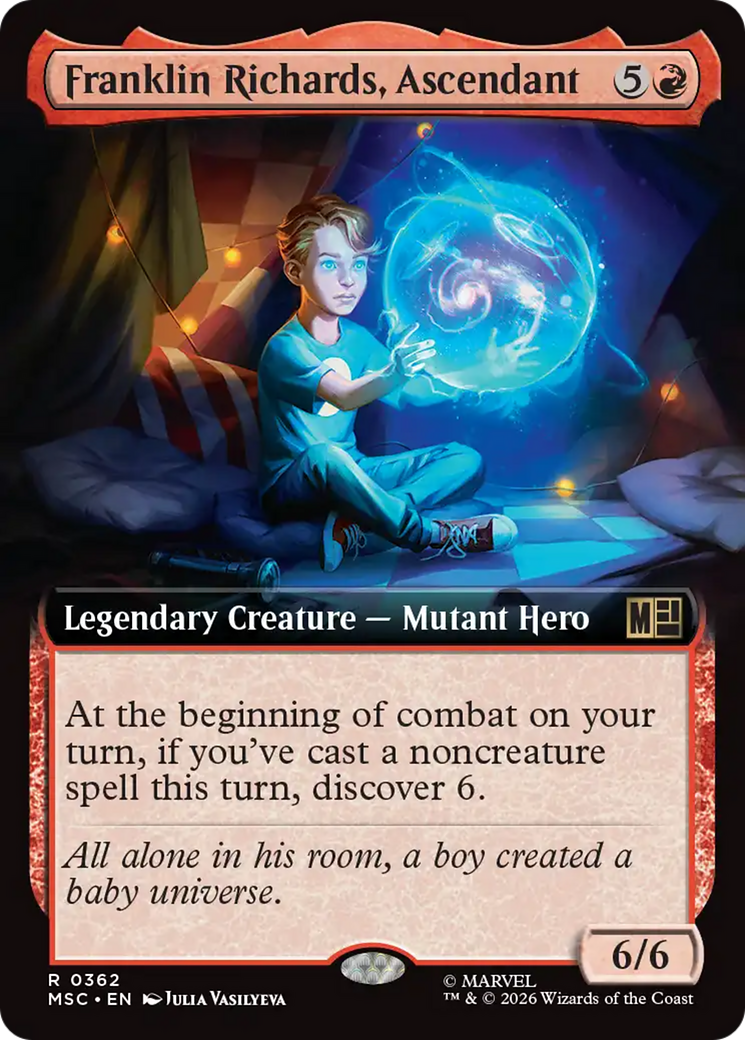 Franklin Richards, Ascendant (Extended Art) [Marvel Super Heroes Commander] | Clutch Gaming