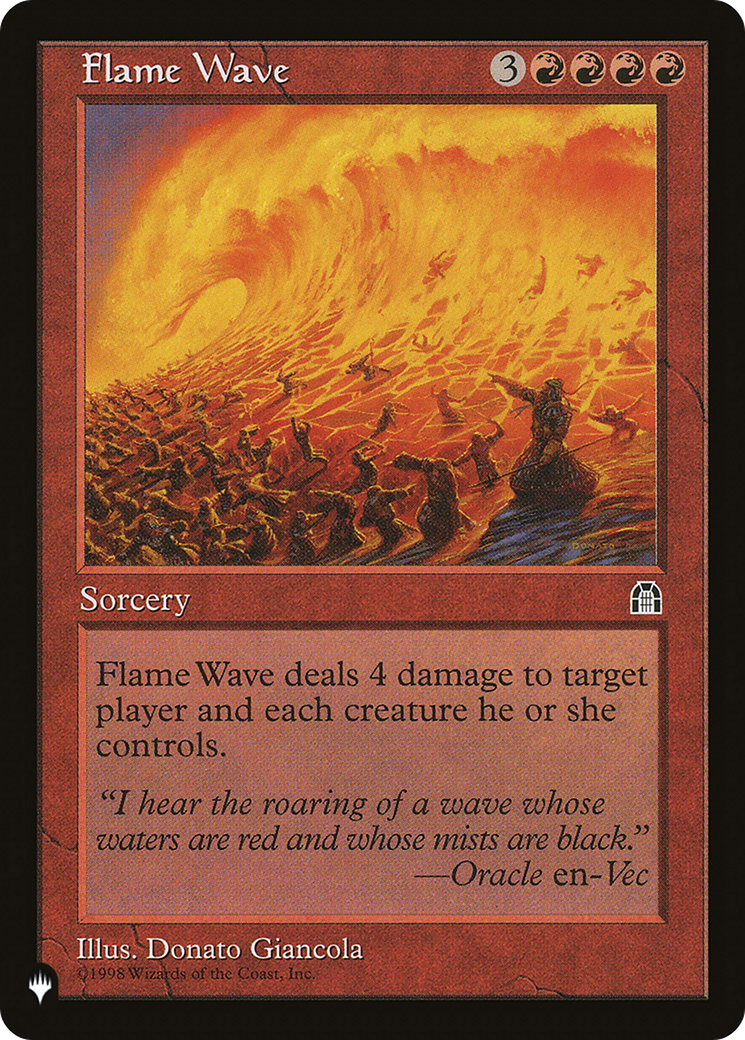 Flame Wave [The List Reprints] | Clutch Gaming