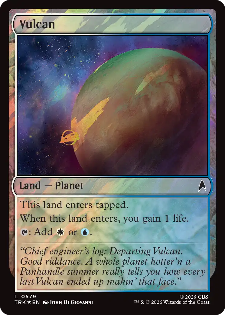 Vulcan (Surge Foil) [Star Trek] | Clutch Gaming