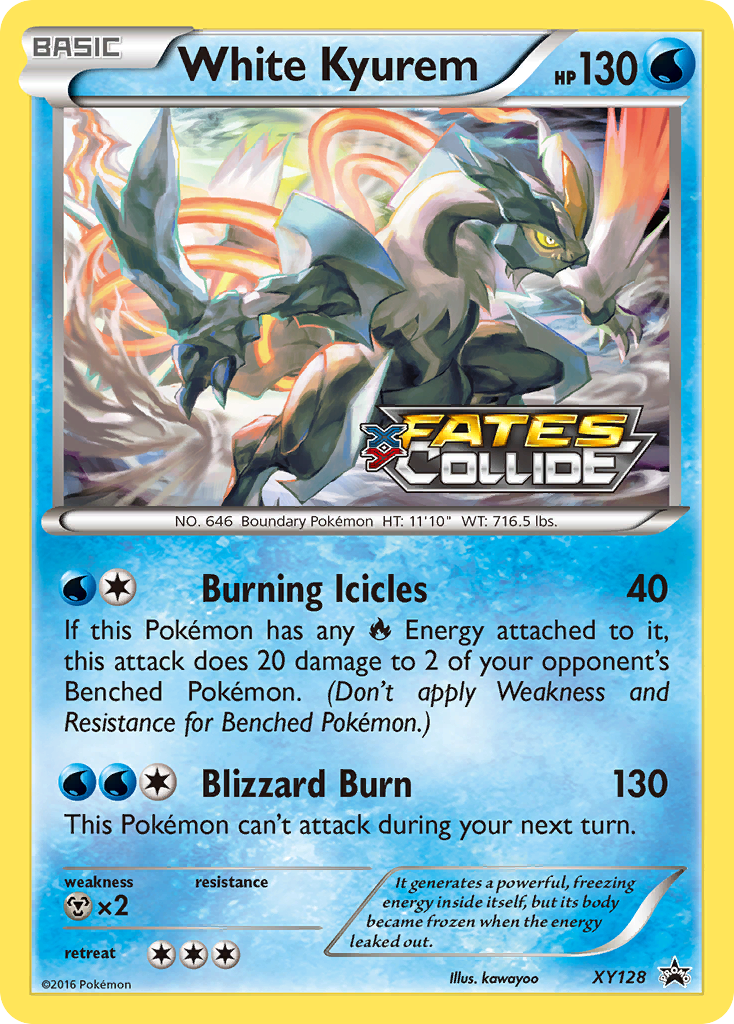 White Kyurem (XY128) [XY: Black Star Promos] | Clutch Gaming