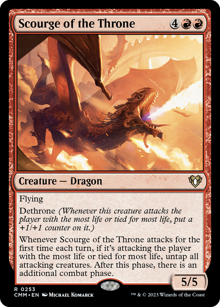 Scourge of the Throne [Commander Masters] | Clutch Gaming