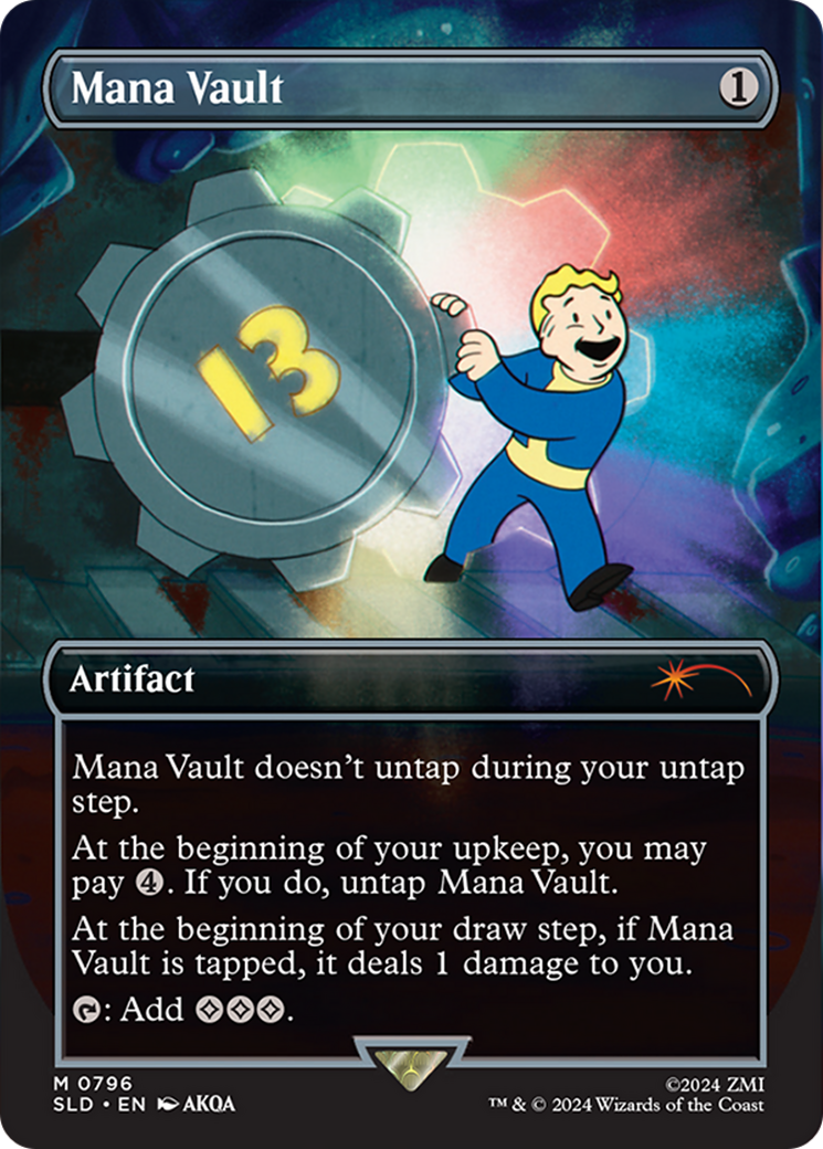 Mana Vault (Rainbow Foil) [Secret Lair Drop Series] | Clutch Gaming