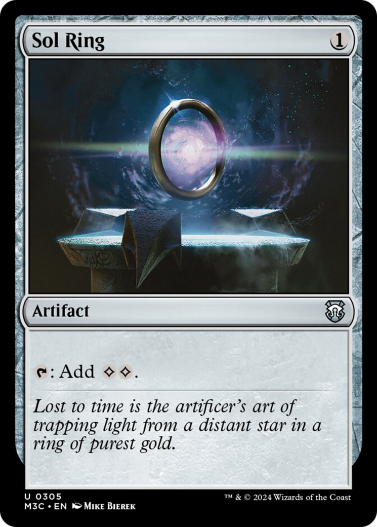 Sol Ring (Ripple Foil) [Modern Horizons 3 Commander] | Clutch Gaming