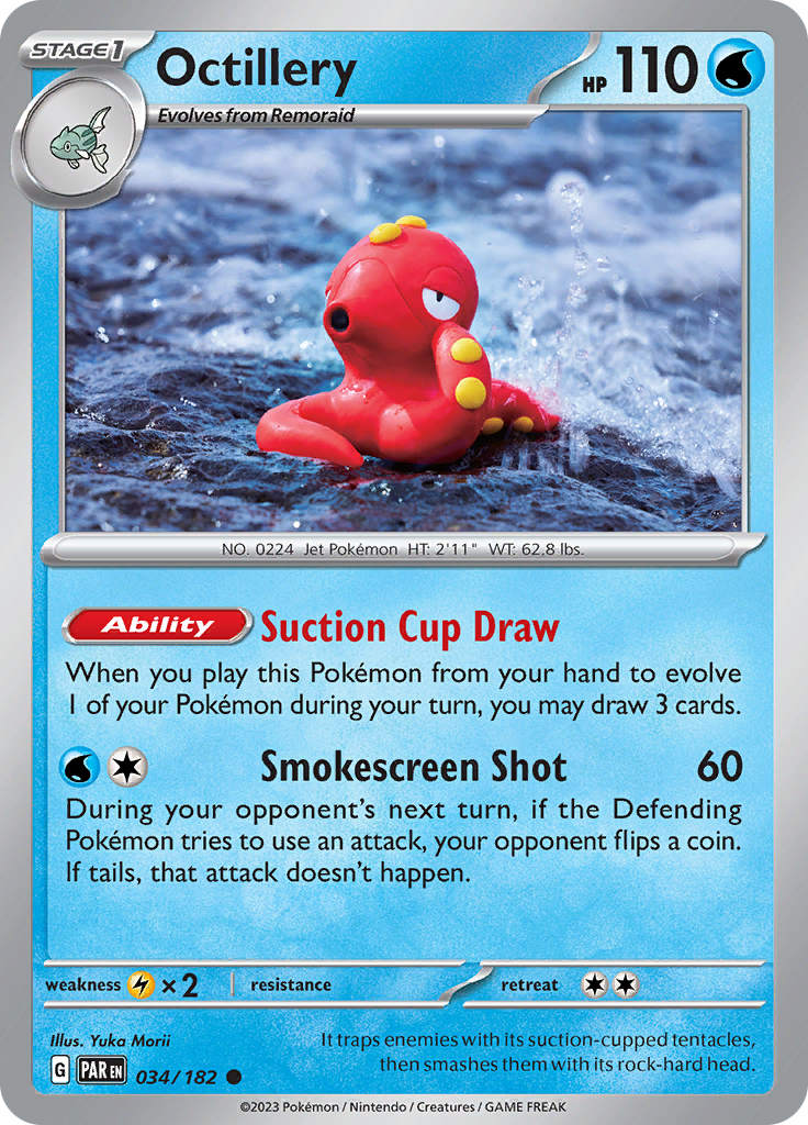 Octillery (034/182) [Scarlet & Violet: Paradox Rift] | Clutch Gaming