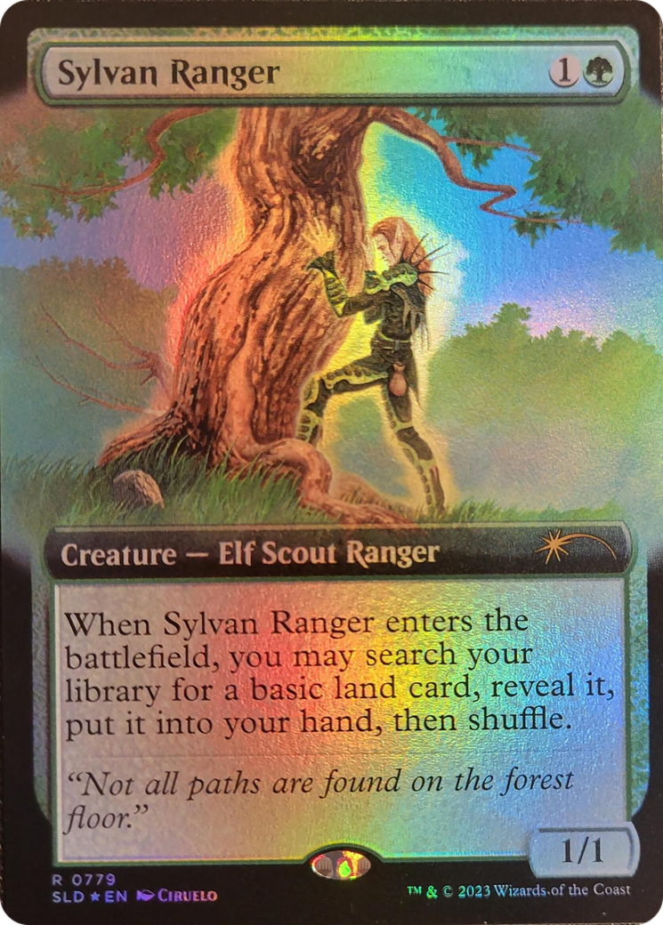 Sylvan Ranger (Extended Art) [Secret Lair Drop Series] | Clutch Gaming