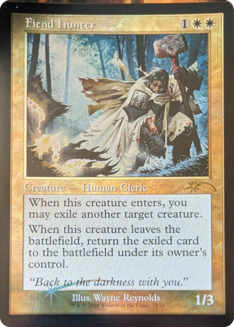 Fiend Hunter (Retro Frame) [Secret Lair Drop Series] | Clutch Gaming