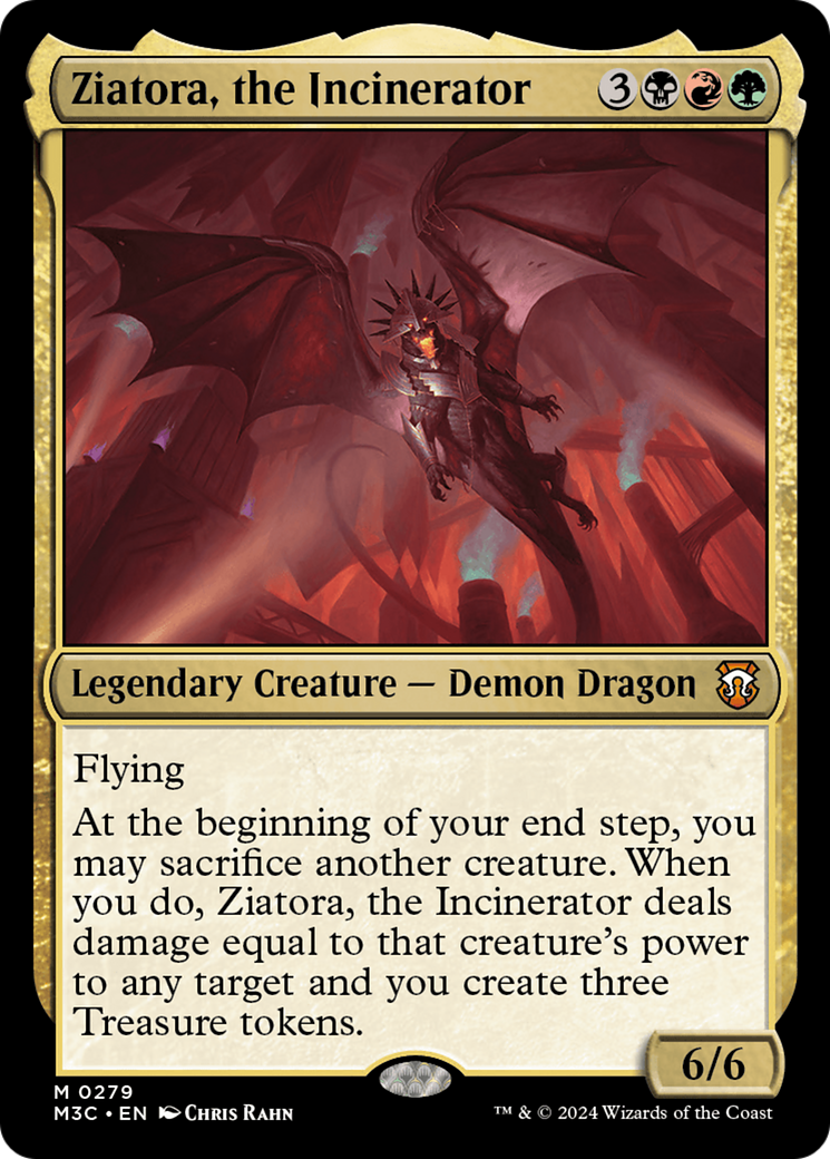 Ziatora, the Incinerator (Ripple Foil) [Modern Horizons 3 Commander] | Clutch Gaming