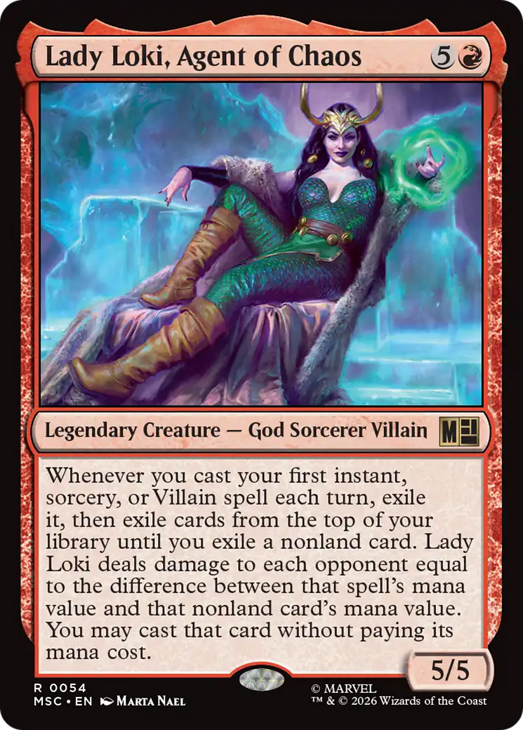 Lady Loki, Agent of Chaos [Marvel Super Heroes Commander] | Clutch Gaming