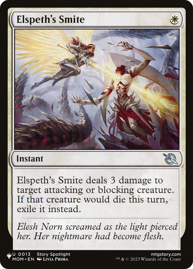 Elspeth's Smite [The List Reprints] | Clutch Gaming