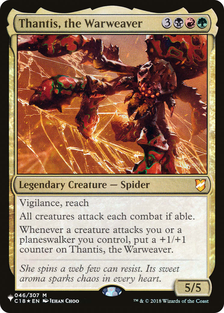 Thantis, the Warweaver [The List Reprints] | Clutch Gaming