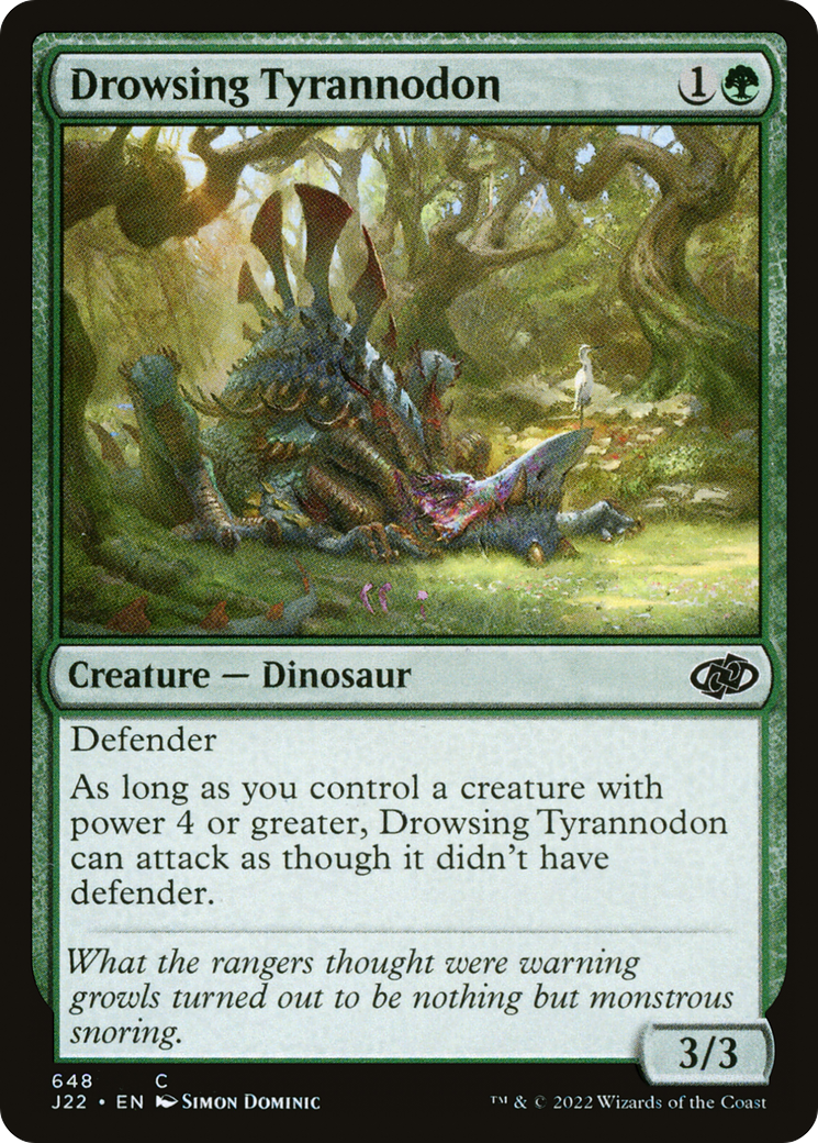 Drowsing Tyrannodon [Jumpstart 2022] | Clutch Gaming