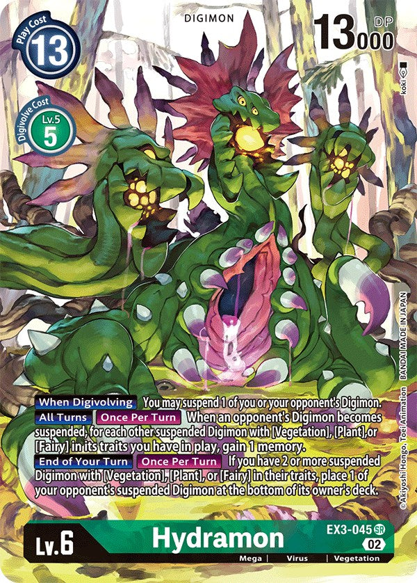 Hydramon [EX3-045] (Alternate Art) [Draconic Roar] | Clutch Gaming