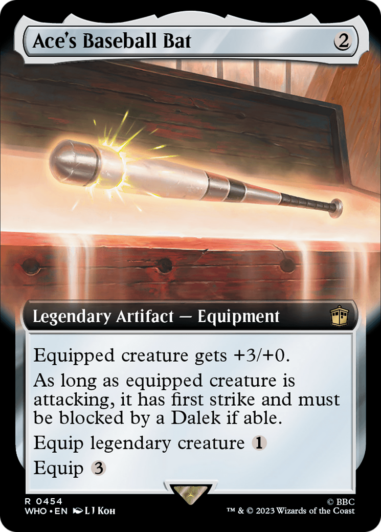 Ace's Baseball Bat (Extended Art) [Doctor Who] | Clutch Gaming