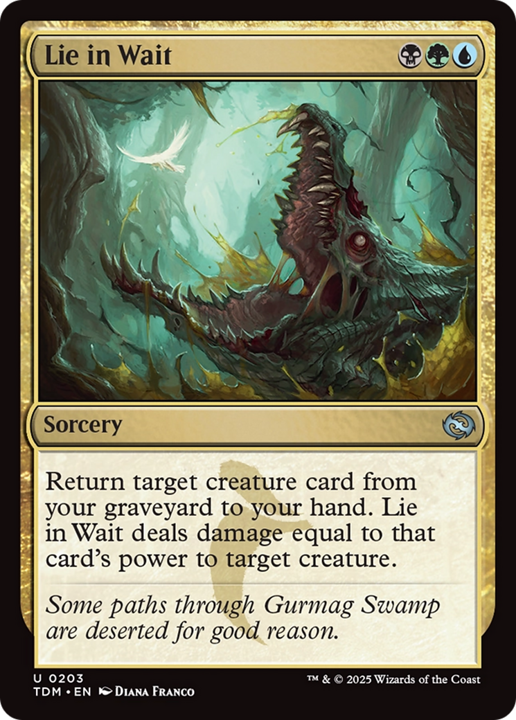 Lie in Wait [Tarkir: Dragonstorm] | Clutch Gaming