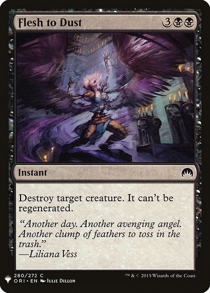 Flesh to Dust [Mystery Booster] | Clutch Gaming