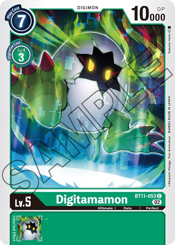 Digitamamon [BT11-053] [Dimensional Phase] | Clutch Gaming