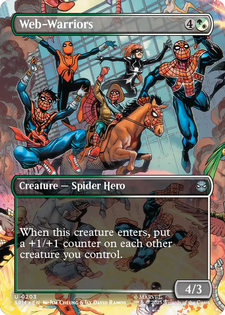 Web-Warriors (Borderless) [Marvel's Spider-Man] | Clutch Gaming